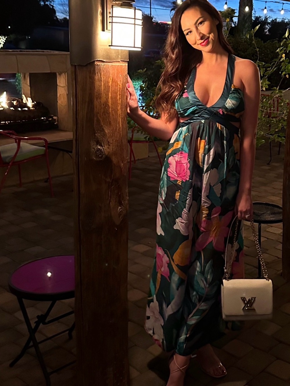 Anthropologie V-Neck Jumpsuit - Picture 5 of 6